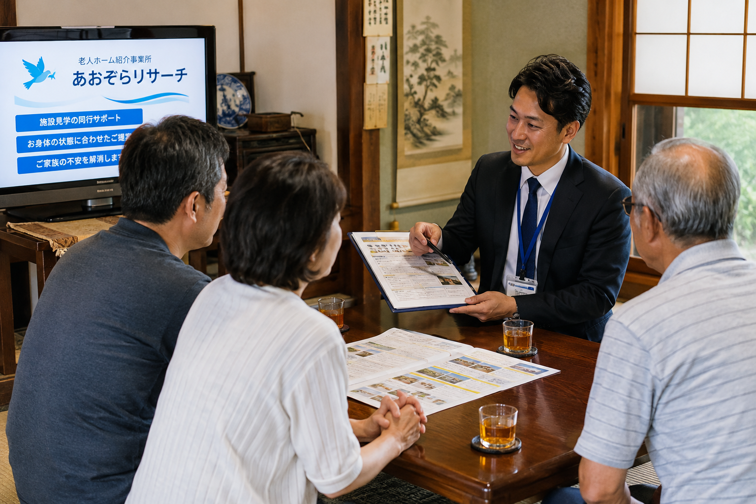 「まずは話を聞きたい」からOK！ご自宅でも本社面談ルームでもご相談を承ります！